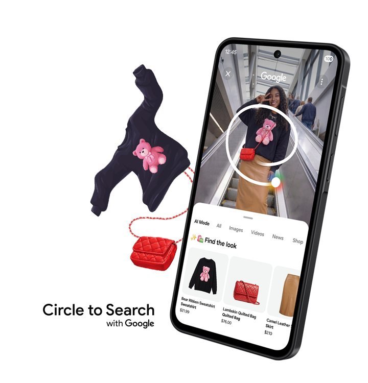 Circle to Search con Google en el Galaxy A27 5G