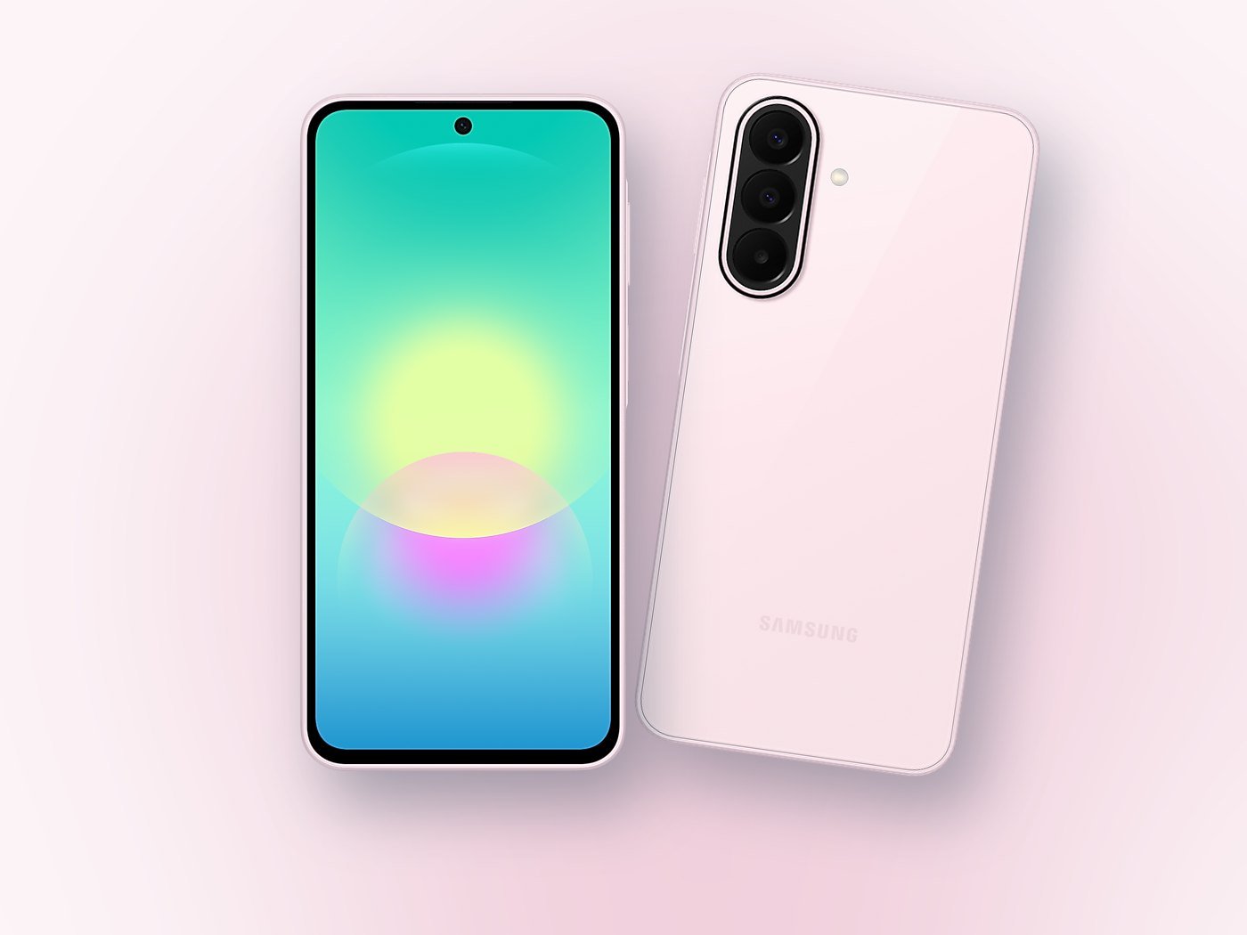 Galaxy A27 5G en Rosa claro