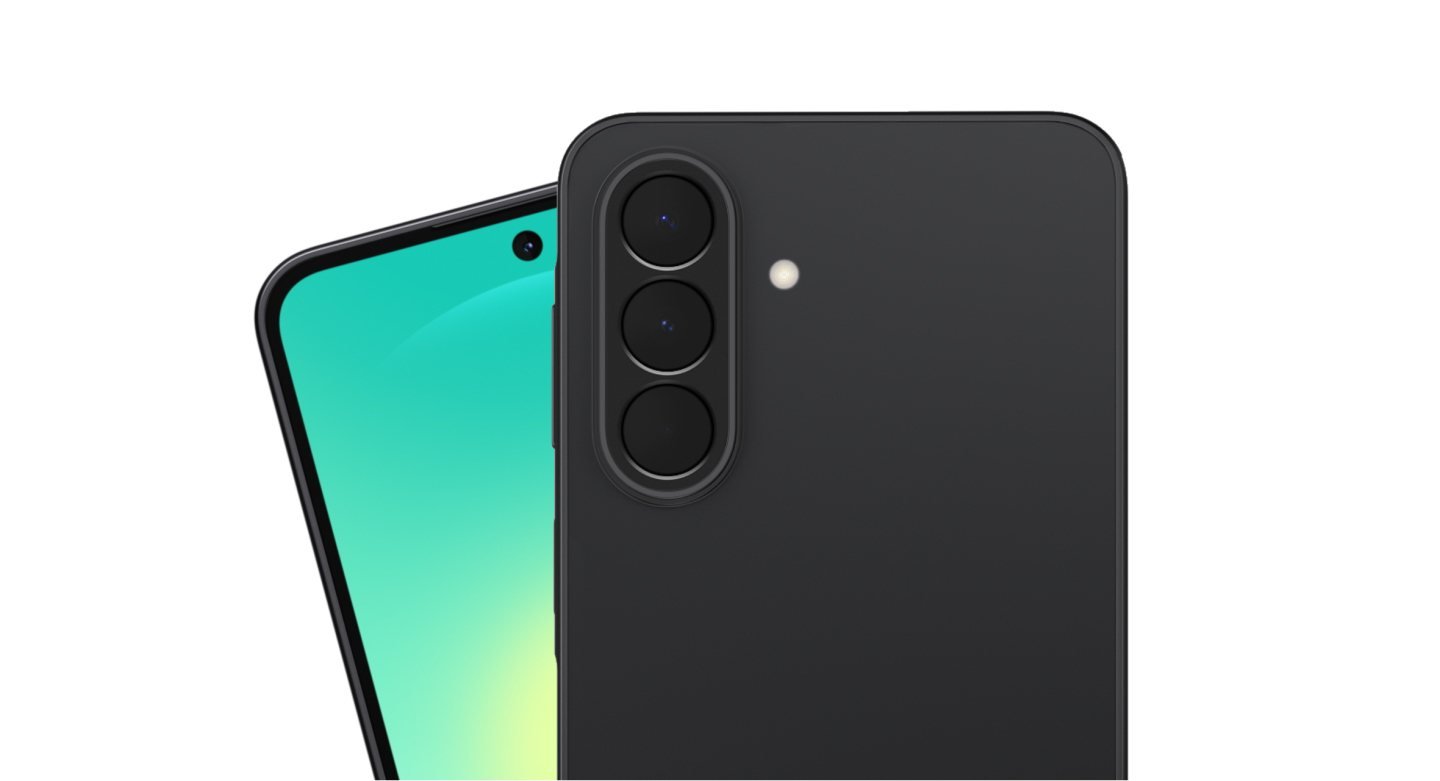 Galaxy A27 5G en negro visto de cerca