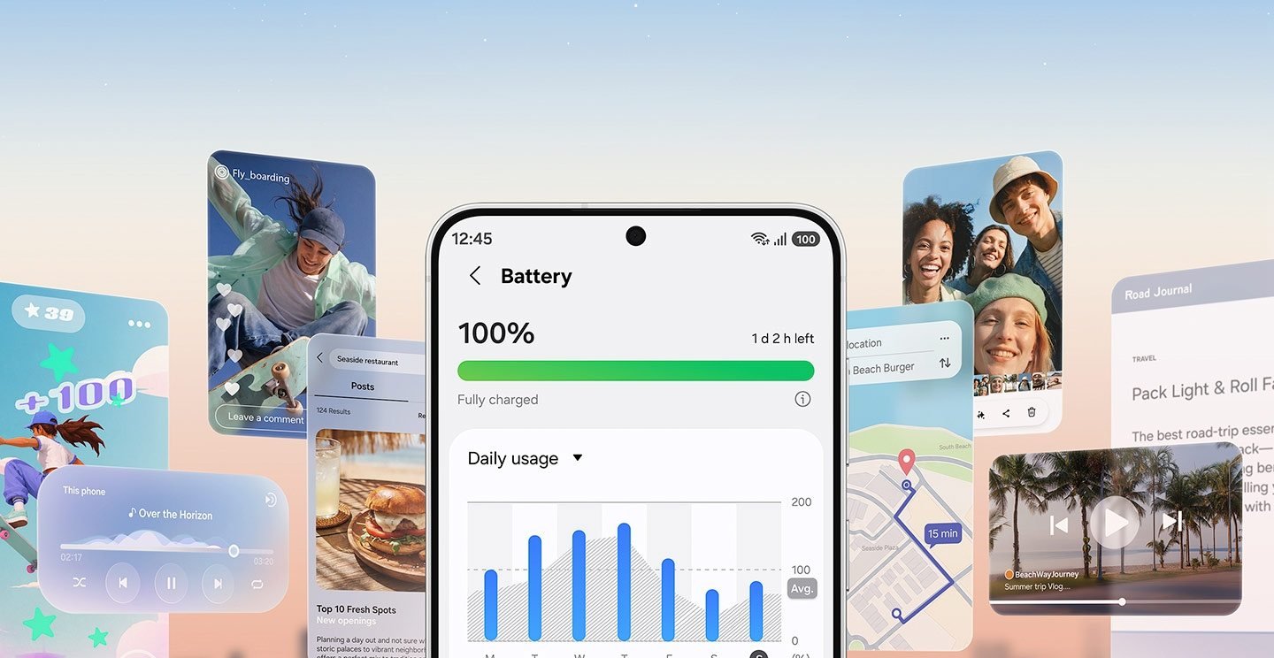 Batería de 4900 mAh del Galaxy S26 FE