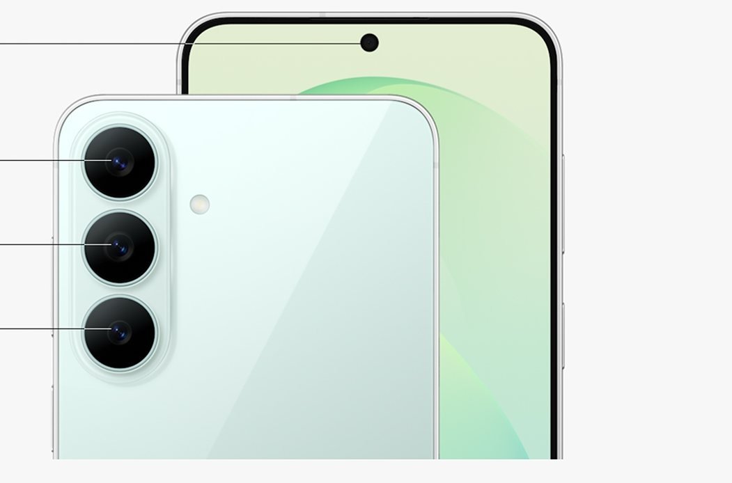 Cámaras del Galaxy S26 FE: triple cámara trasera