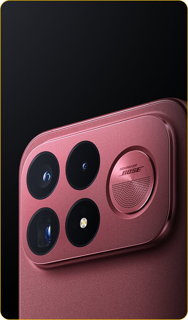 Cámaras del POCO F9 Ultra en Dark Cherry