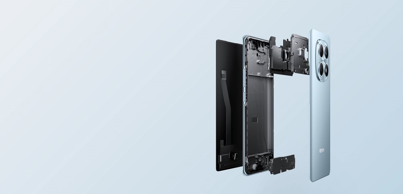 Estructura reforzada del Redmi Note 15