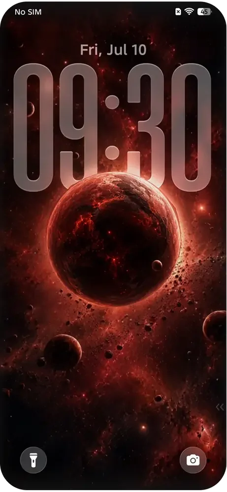 Pantalla de bloqueo personalizada